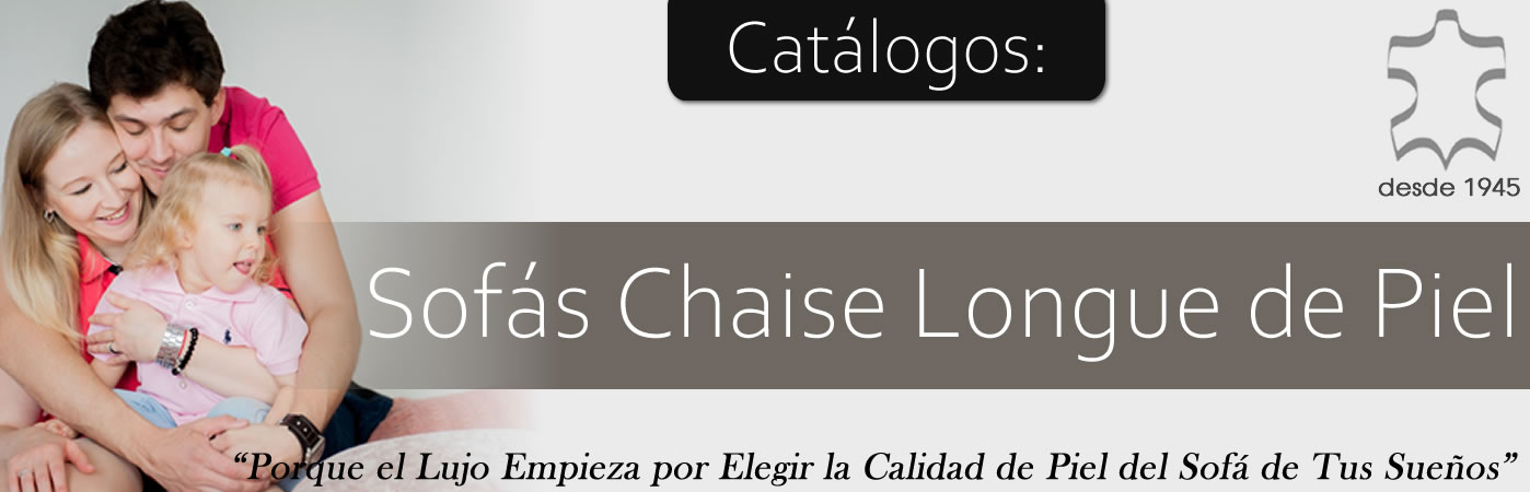 Sofás chaise longue